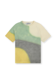 גילאי 6-8 חולצת טאי דאי צהובה STONE ISLAND KIDS