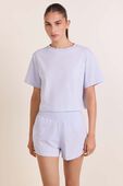 תמונת דוגמן קידמית של All Yours Organic Cotton Cropped T-Shirt