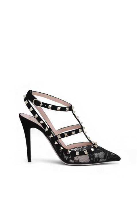 נעלי עקב תחרה VALENTINO GARAVANI