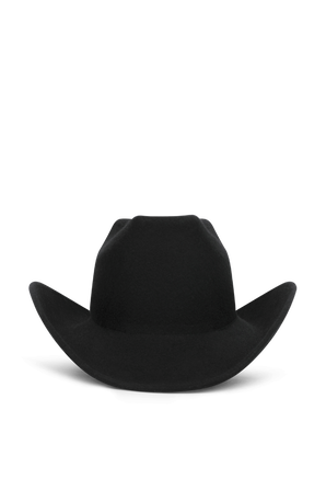 כובע קאוגירל בגוון שחור THE ATTICO