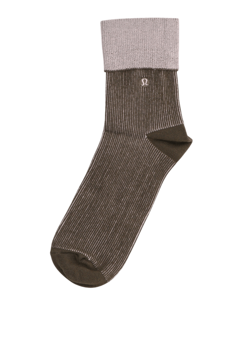Fold-Over Ribbed Socks LULULEMON