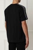 תמונת דוגמן אחורית של Givenchy Side Panel Tee in Black