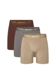 תמונה קידמית של 3 PACK BOXER BRIEF 5 INCH