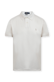תמונה קידמית של Classic Slim Fit Polo Shirt in Ivory