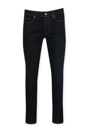 מכנסי ג'ינס בגזרת סקיני בשטיפה כהה