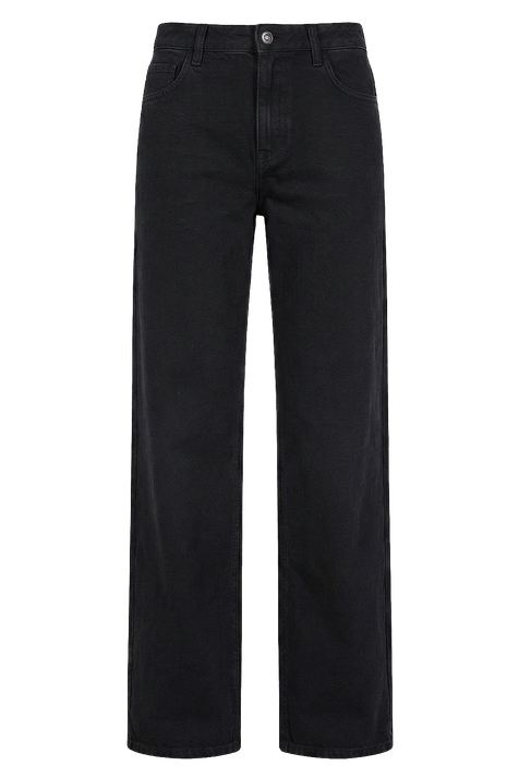 מכנסי ג'ינס בגזרה רחבה