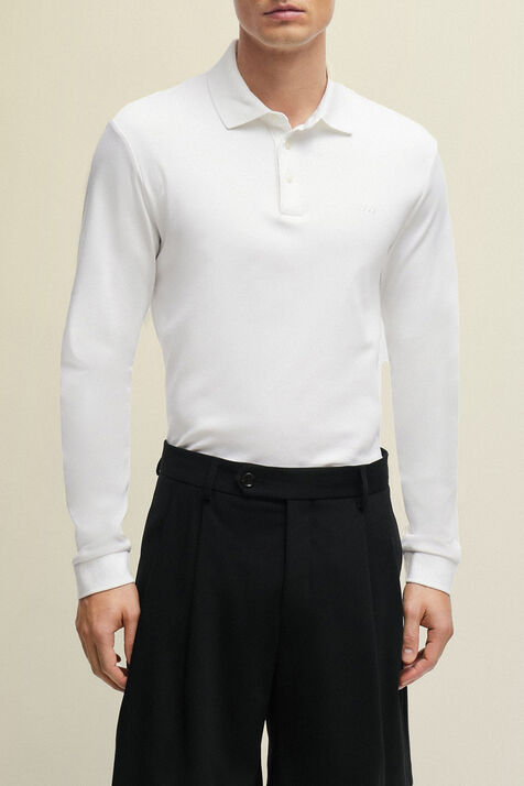 חולצת פולו ארוכה BOSS