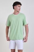 תמונת דוגמן קידמית של Mesh Panelled Tennis Shirt