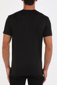 תמונת דוגמן אחורית של Logo Box Tshirt in Black