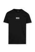 Small Logo T-Shirt in Black DIESEL