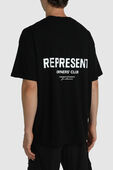 חולצת טי בייסיק עם לוגו REPRESENT