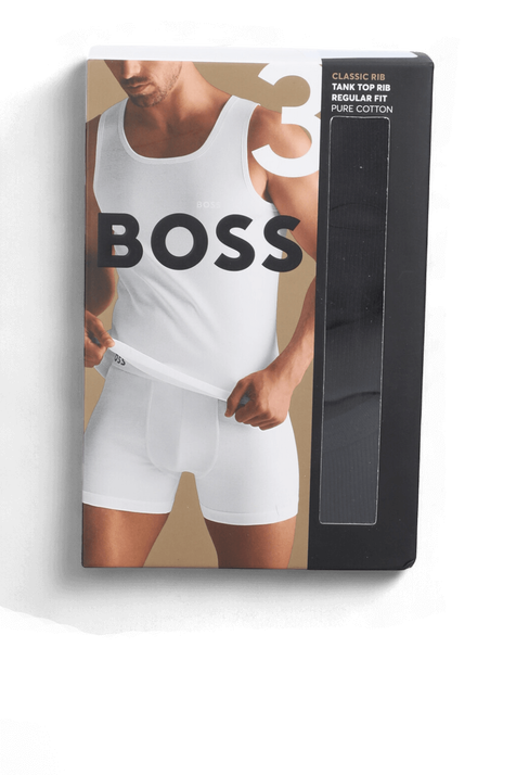 מארז 3 גופיות ריב BOSS