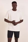 תמונת דוגמן קידמית של Relaxed Cotton Slub T-Shirt