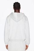 תמונת דוגמן אחורית של RELAXED ZIP UP HOODIE