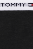 תחתוני חוטיני שחורים עם לוגוטייפ TOMMY HILFIGER