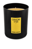 תמונה אחורית של Scented Candle Amber Lagoon