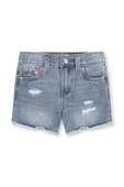 מכנסי ג'ינס קצרים - גילאי 7-16 LEVI`S KIDS