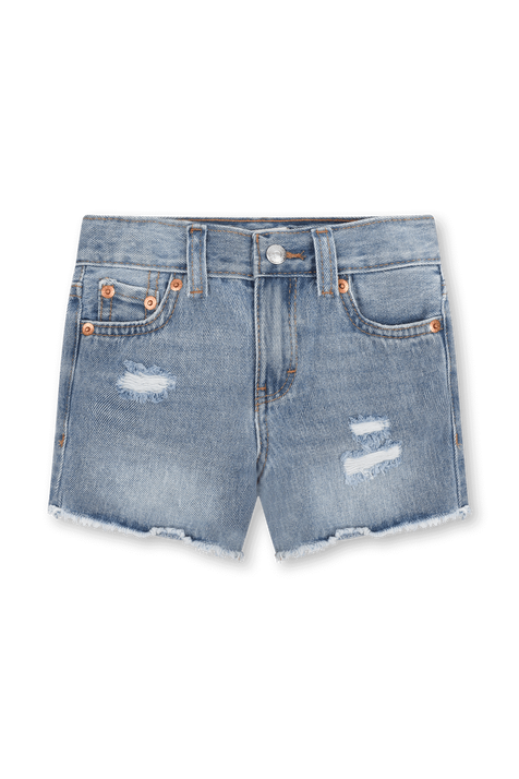 מכנסי ג'ינס קצרים - גילאי 7-16 LEVI`S KIDS