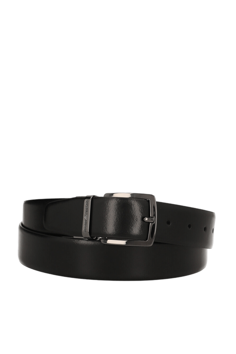 חגורת עור דו־צדדית EMPORIO ARMANI