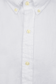 חולצת כפתורים לבנה מפשתן POLO RALPH LAUREN