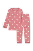 תמונה קידמית של סט פיג'מה - גילאי 6-12 שנים