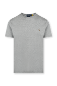 חולצת טי מכותנה עם לוגו רקום POLO RALPH LAUREN