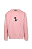 Horseman Logo Sweatshirt in Pink POLO RALPH LAUREN