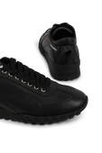נעלי סניקרס שחורות מעור DSQUARED2
