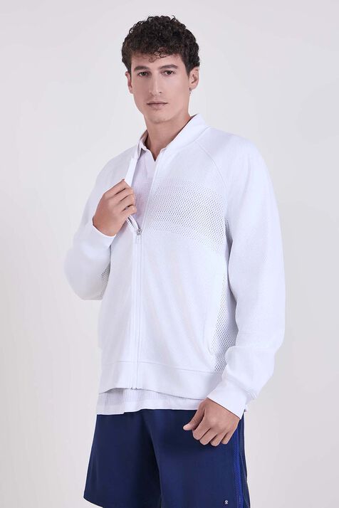 Men's Engineered Knit Mesh Tennis Jacket LULULEMON