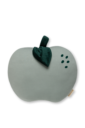 כרית תפוח כותנה אורגנית בגווני ירוק NOBODINOZ
