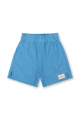 מכנסיים קצרים עם פאץ' קדמי - גילאי 4-16 CALVIN KLEIN
