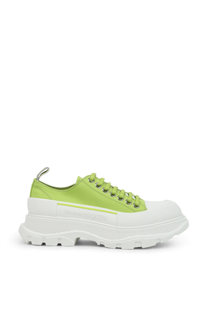 נעלי סניקרס ירוקות מדגם טרד סליק ALEXANDER MCQUEEN