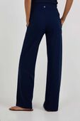 תמונת דוגמן אחורית של Groove Wide-Leg High-Rise Pant *Regular