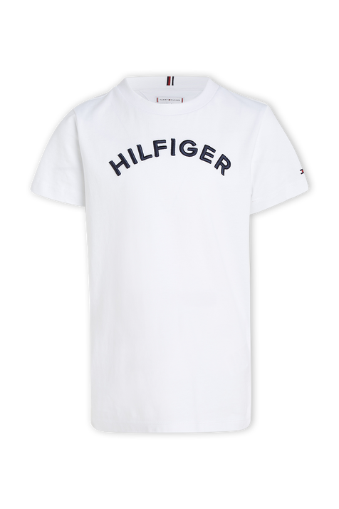 חולצת טי עם רקמה - גילאי 8-16 TOMMY HILFIGER KIDS