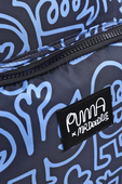 תמונה אחורית של Puma x MR Doodle  Backpack in Blue