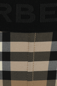 תמונה אחורית של Logo Detail Vintage Check Leggings