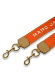 רצועת נשיאה כתומה לתיק עם לוגו MARC JACOBS