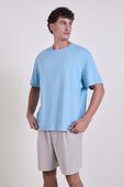תמונת דוגמן קידמית של EasySet Train Short-Sleeve Shirt *Graphic
