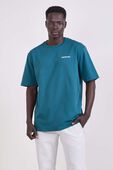 תמונת דוגמן קידמית של Heavyweight Cotton Jersey T-Shirt Wordmark Graphic