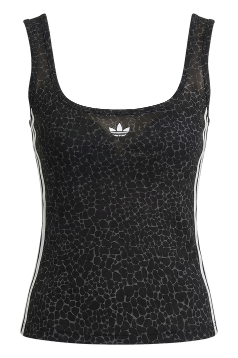 גופייה מנומרת בגזרת סלים ADIDAS ORIGINALS