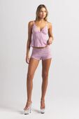 תמונת דוגמן קידמית של TRIANGLE CAMI AND SHORT SET