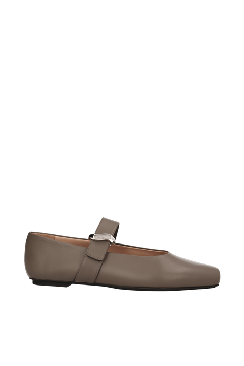 נעלי בלרינה עור EMPORIO ARMANI
