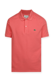 תמונה קידמית של Slim Fit Polo Shirt In Pink