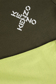 גילאי 2-5 חולצת לוגו טי בשני צבעים KENZO KIDS