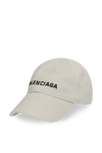 כובע בייסבול עם רקמה BALENCIAGA KIDS