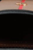 Icon Stripe E-canvas Iphone Case with Strap in Beige BURBERRY