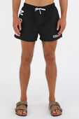 תמונת דוגמן קידמית של Icon Swim Trunks in Black