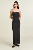תמונת דוגמן קידמית של Nulu Spaghetti-Strap Maxi Dress
