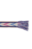 חגורה גרפית בגווני לבן ורוד וכחול ISABEL MARANT