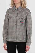 ז'קט משבצות אוברסייז image number null TOMMY HILFIGER